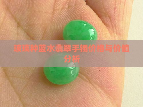 玻璃种蓝水翡翠手镯价格与价值分析