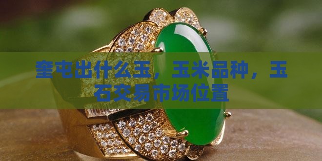 奎屯出什么玉，玉米品种，玉石交易市场位置
