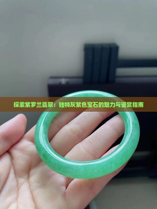 探索紫罗兰翡翠：独特灰紫色宝石的魅力与鉴赏指南