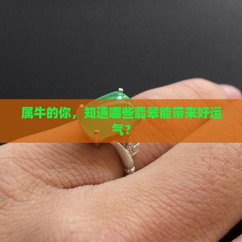 属牛的相生翡翠有哪些