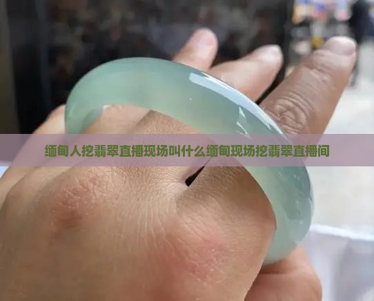 缅甸人挖翡翠直播现场