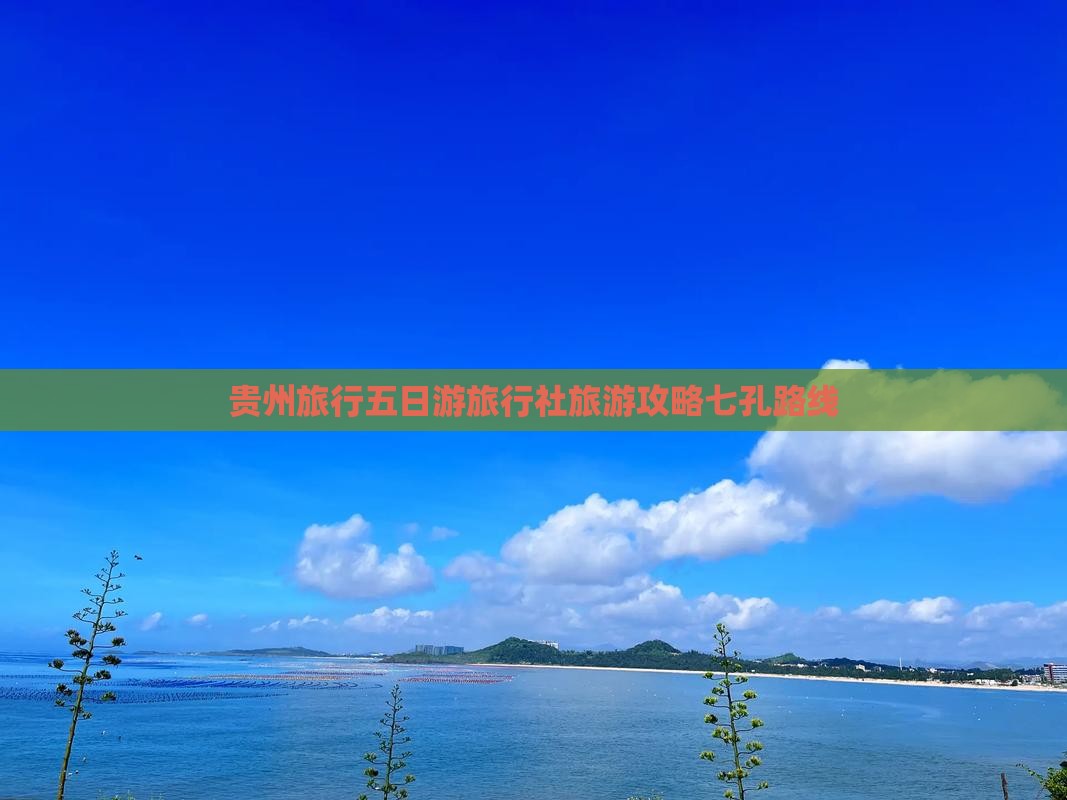 贵州旅行五日游旅行社旅游攻略七孔路线
