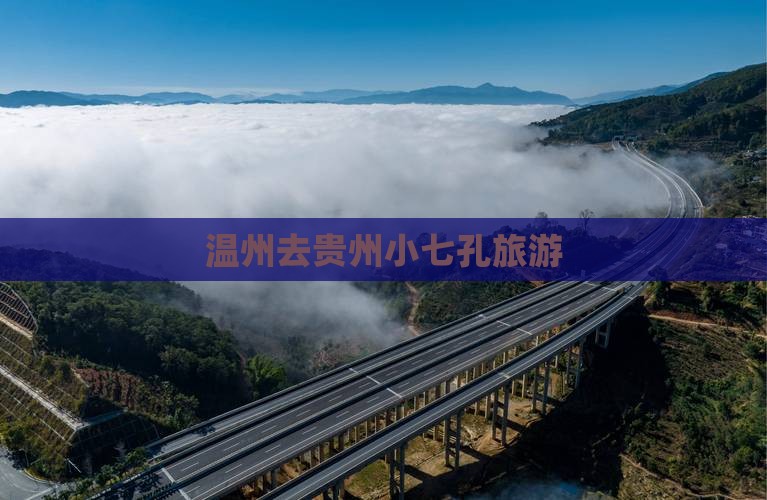 温州去贵州小七孔旅游