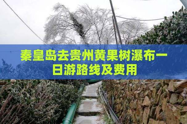秦皇岛去贵州黄果树瀑布一日