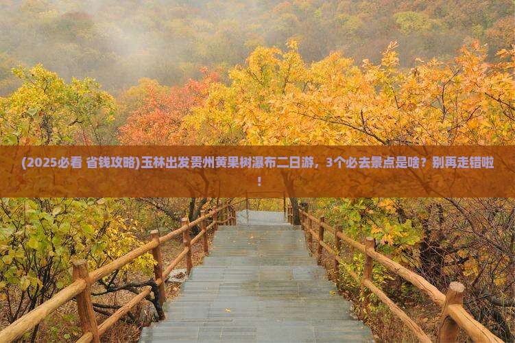 玉林去贵州黄果树瀑布二日游