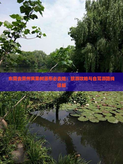 东莞去贵州黄果树瀑布必去地