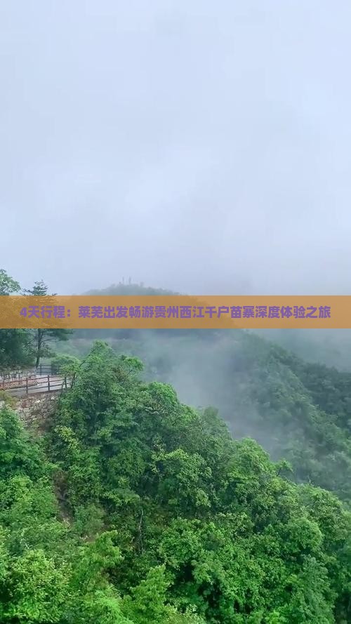 4天行程：莱芜出发畅游贵州西江千户苗寨深度体验之旅
