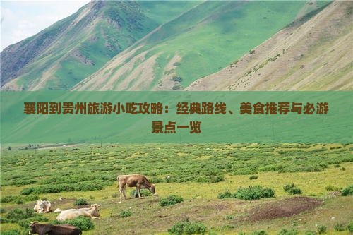 襄阳到贵州旅游小吃攻略：经典路线、美食推荐与必游景点一览