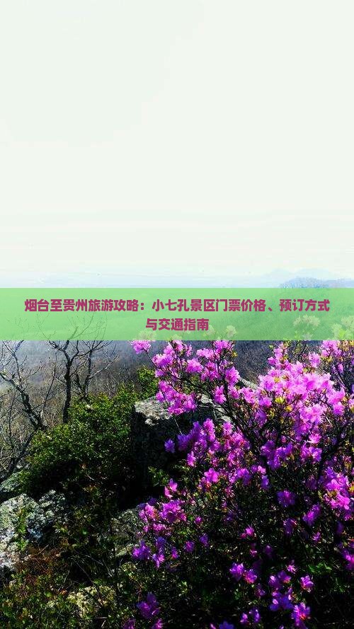烟台至贵州旅游攻略：小七孔景区门票价格、预订方式与交通指南