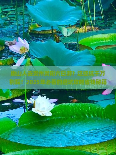 唐山去贵州贵阳六日游