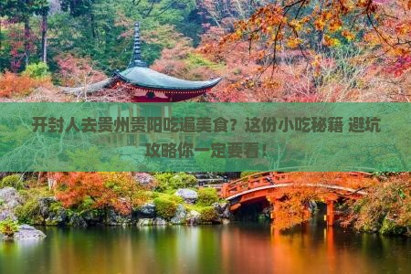 开封去贵州贵阳旅游小吃
