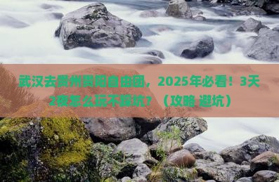 武汉去贵州贵阳自由团