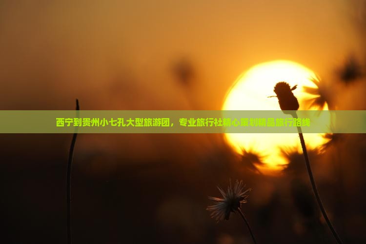 西宁到贵州小七孔大型旅游团，专业旅行社精心策划精品旅行路线