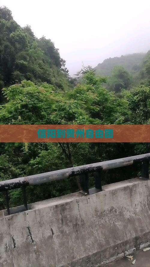 信阳到贵州自由团