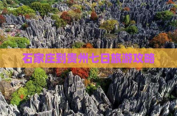石家庄到贵州七日旅游攻略