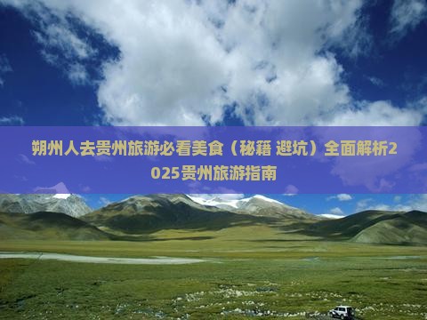 朔州去贵州旅游小吃