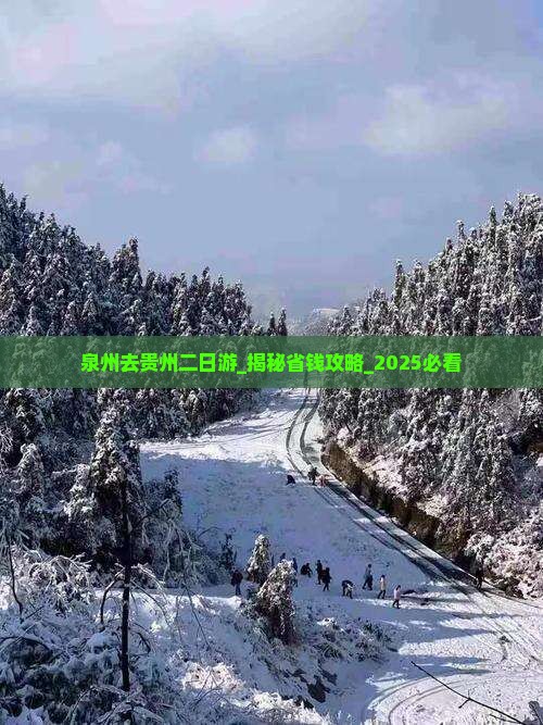 泉州去贵州二日游