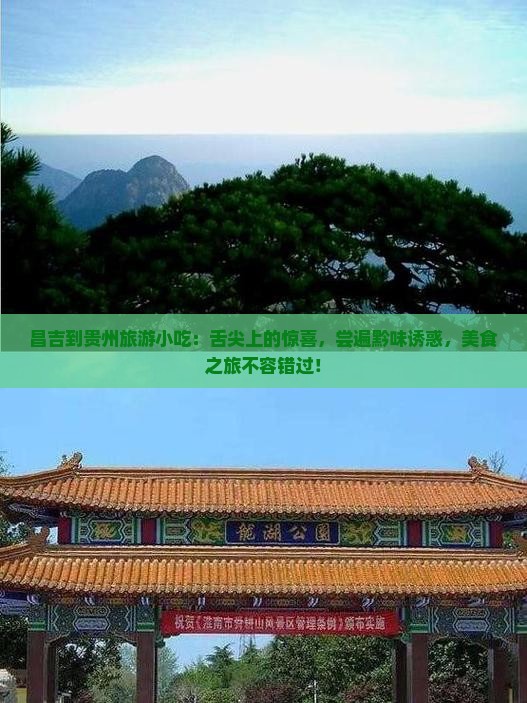 昌吉到贵州旅游小吃