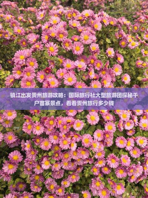 镇江出发贵州旅游攻略：国际旅行社大型旅游团探秘千户苗寨景点，看看贵州旅行多少钱