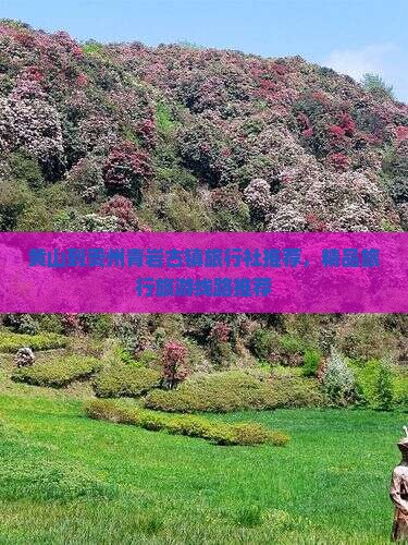 黄山到贵州青岩古镇旅行社推荐，精品旅行旅游线路推荐