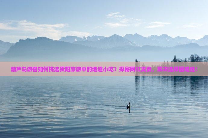 葫芦岛游客如何挑选贵阳旅游中的地道小吃？探秘网红美食，解决选择困难症！