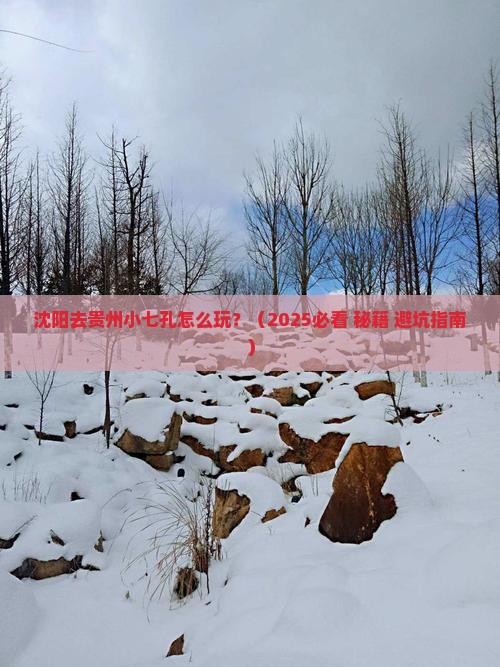 沈阳去贵州小七孔攻略
