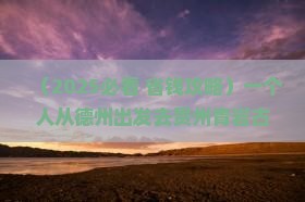 德州到贵州青岩古镇个人游