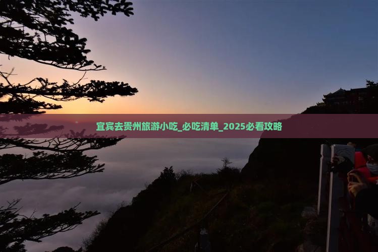 宜宾去贵州旅游小吃