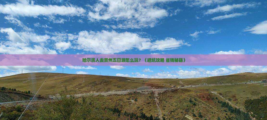 哈尔滨去贵州五日游