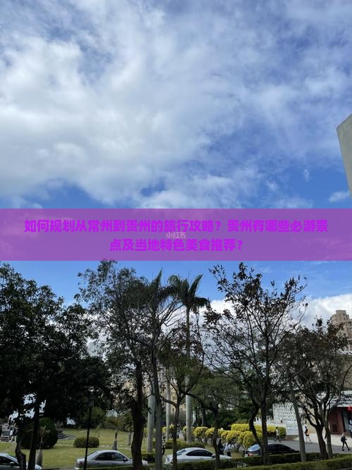 如何规划从常州到贵州的旅行攻略？贵州有哪些必游景点及当地特色美食推荐？