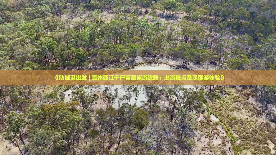 《防城港出发 | 贵州西江千户苗寨旅游攻略：必游景点及深度游体验》