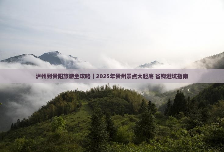 泸州去贵州贵阳旅游