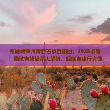 常德到贵州青岩古镇自由团