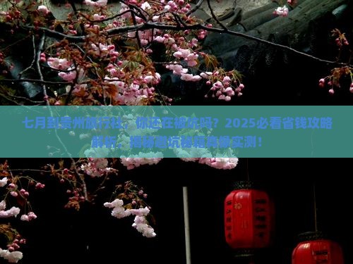 七月到贵州旅行社