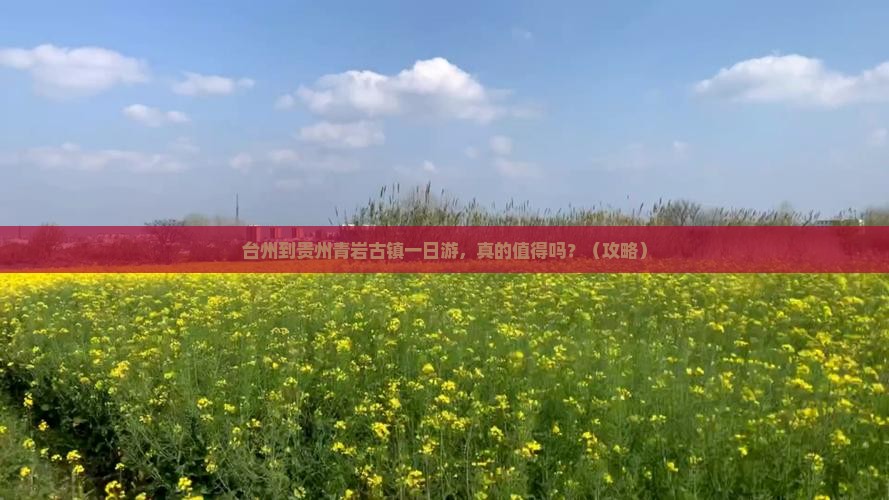 台州到贵州青岩古镇一日