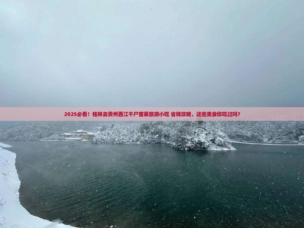 桂林去贵州西江千户苗寨旅游小吃