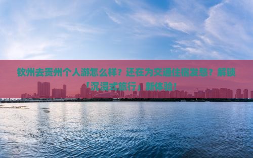 钦州去贵州个人游