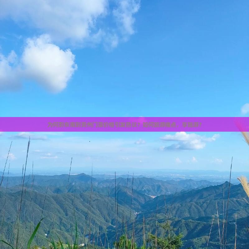 为何黔东南到贵州门票价格引发热议？如何旅游痛点，享施游？