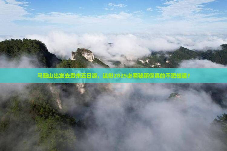 马鞍山去贵州五日游
