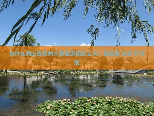 为什么黄山去贵州大型旅游团这么火？高品质+社交+打卡地