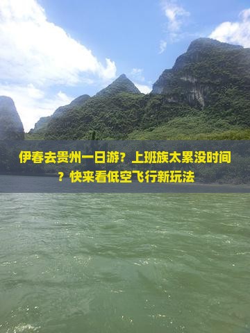 伊春去贵州一日游？上班族太累没时间？快来看低空飞行新玩法