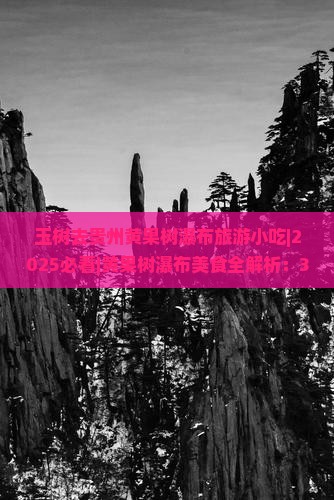 玉树去贵州黄果树瀑布旅游小吃