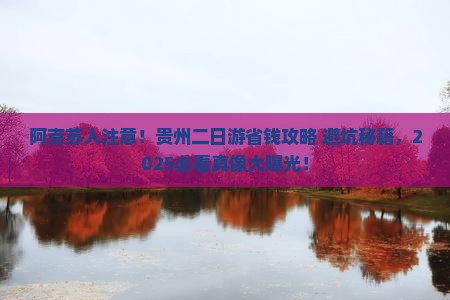 阿克苏去贵州二日游