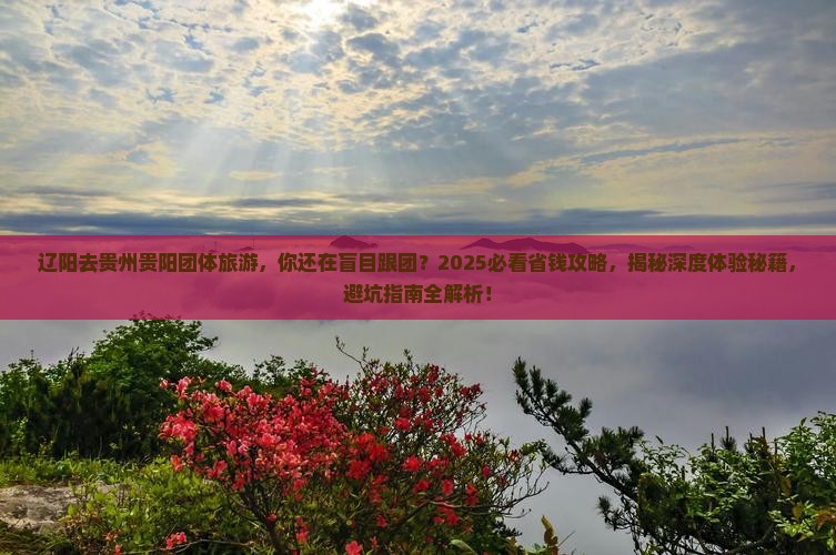 辽阳去贵州贵阳团体旅游