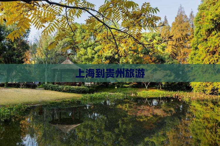 上海到贵州旅游