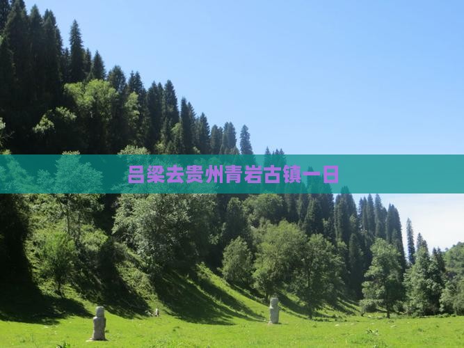 吕梁去贵州青岩古镇一日