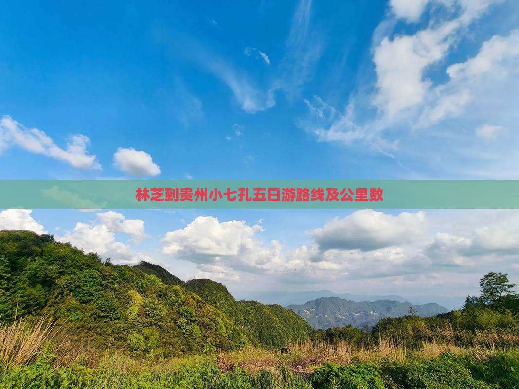 林芝到贵州小七孔五日游
