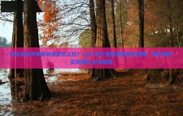 怀化到贵州黄果树瀑布大型旅游团