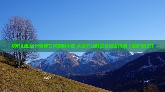 双鸭山到贵州青岩古镇旅游小吃
