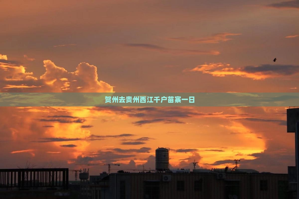 贺州去贵州西江千户苗寨一日